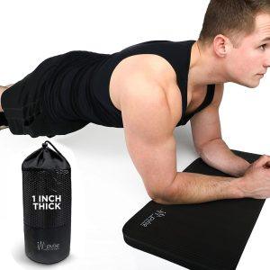 Yoga Knee Pads Cushion - Extra Thick 1 Inch (25mm) Workout Mat Cushion