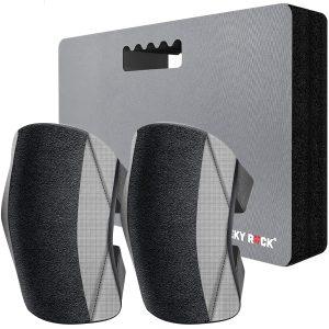 Garden Kneeling Pad and Knee Pads Women, Foam Padding Kneepads, Gray