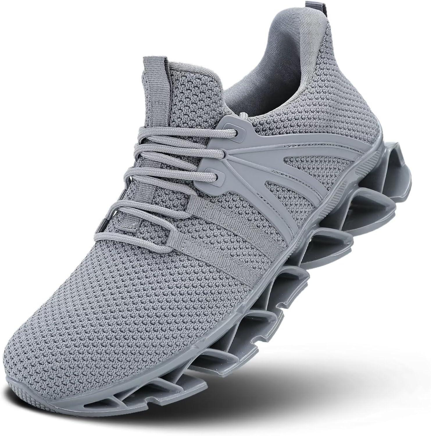 Mens Walking Shoes Blade Tennis Casual Fashion Running Sneakers Comfort Non Slip Workout Sport Athletic Trainers
