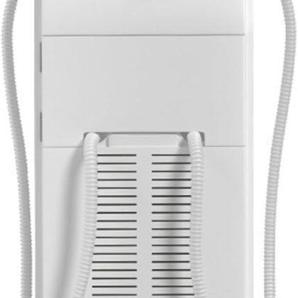 Hair Removal Device, 755nm 808nm 1064nm Diode Laser Hair Removal Laser Device, for Women and Men White Dual Handle