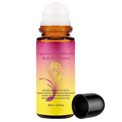 Cyperus Rotundus Oil, Natural Cyprus Cypress Rotundus Oil for Hair Removal, Reduces Unwanted Hair Growth, Soothes Skin & Minimizes Pores for All Skin Types (1PC – 2.02 Fl Oz)