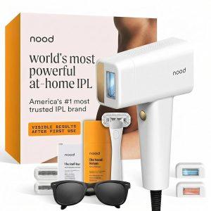 Nood™ Flasher Pro Kit | IPL Laser Hair Removal Device with Pre/Post Care