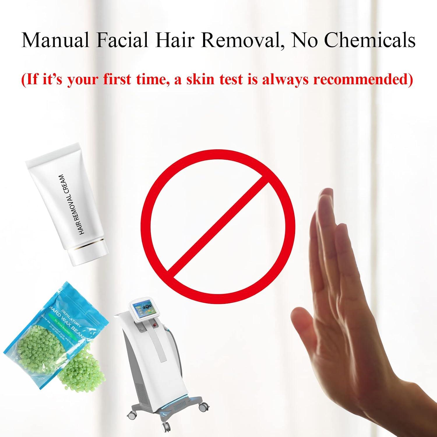 Ideal Swan 4 Pack Spring Facial Hair Removers for Women, Upper Lip and Chin - Image 9