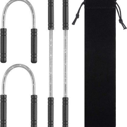 Mudder 4 Pcs Spring Hair Remover for Face Facial Hair Removal Tool