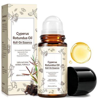 Cyperus Rotundus Oil Roll-On for Face Hair Removal