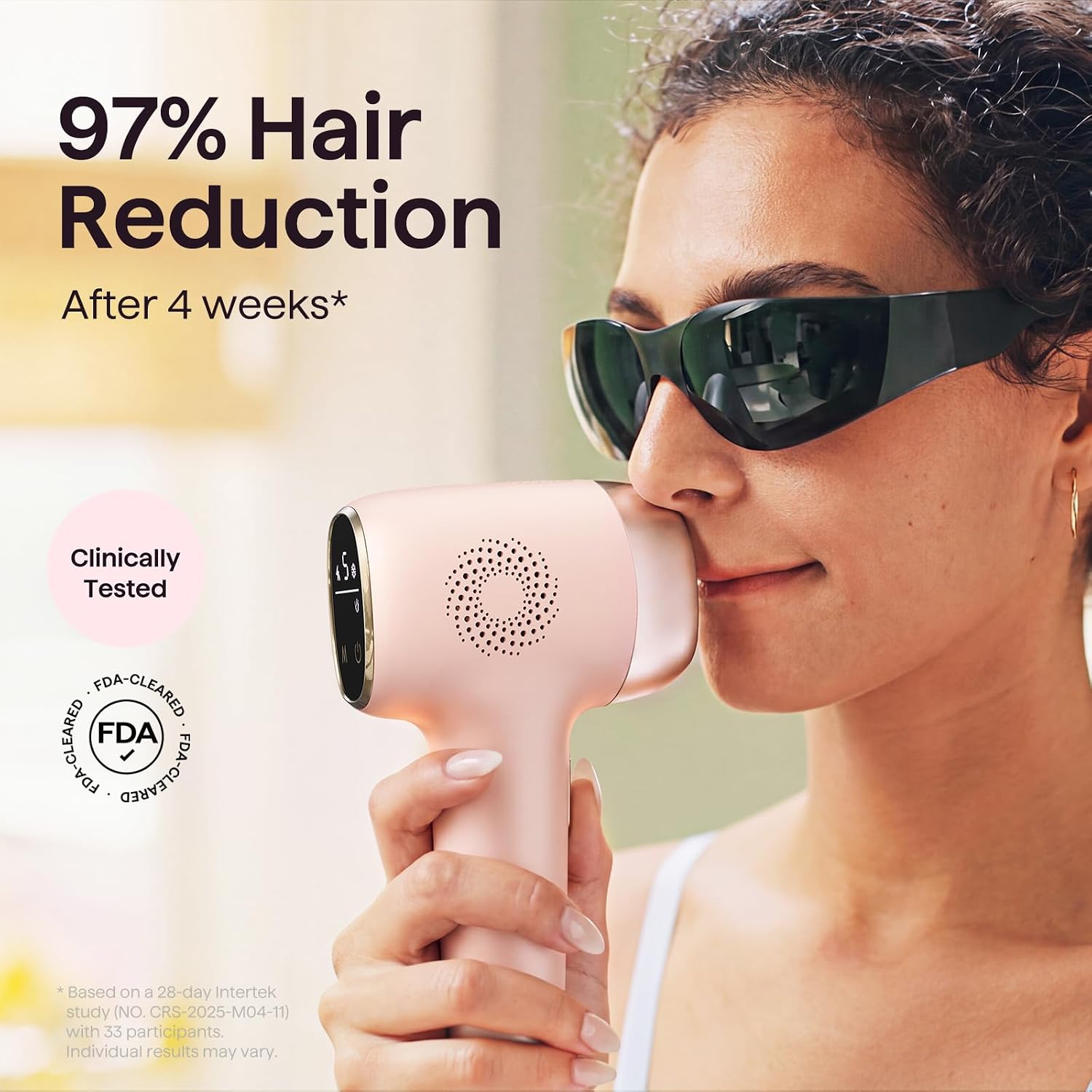 Wavytalk IPL Laser Hair Removal,Bare It with Precision Roller for Full Body - Image 2