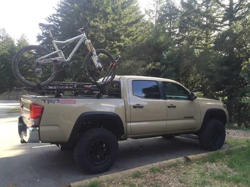 tacoma bed bike mount