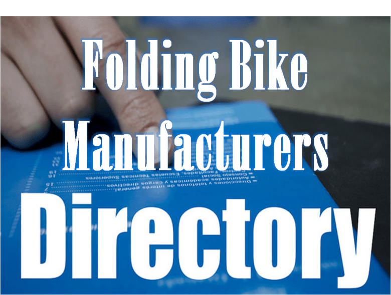 Folding Bike Manufacturers Directory
