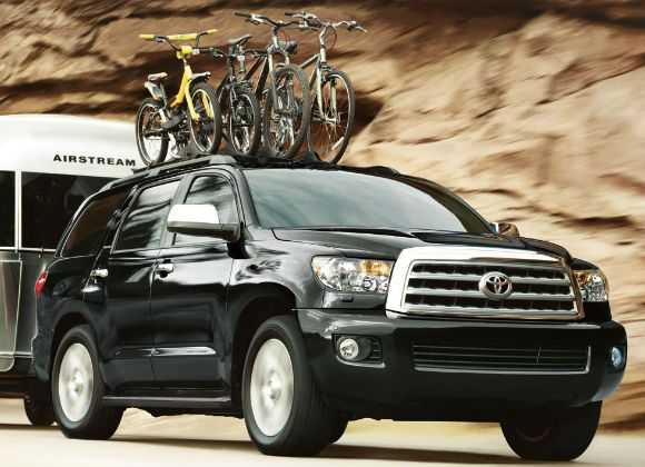 Toyota Sequoia Roof Mount Bike Rack
