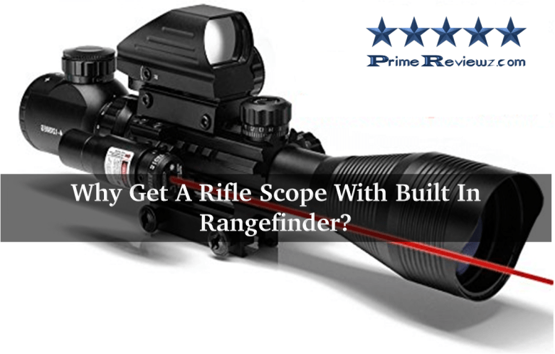 Rifle Scope With Built In Rangefinder