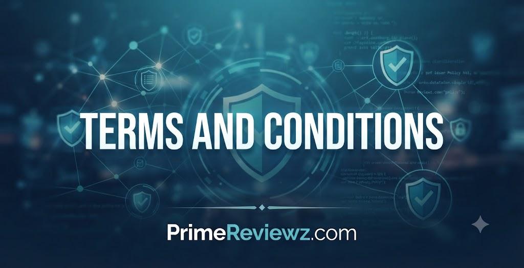 terms & conditions of PrimeReviewz.com