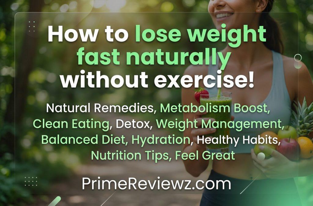 How-to-Lose-Weight-Fast-Naturally-Without-Exercise