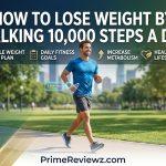 How to Lose Weight by walking 10000 steps a day