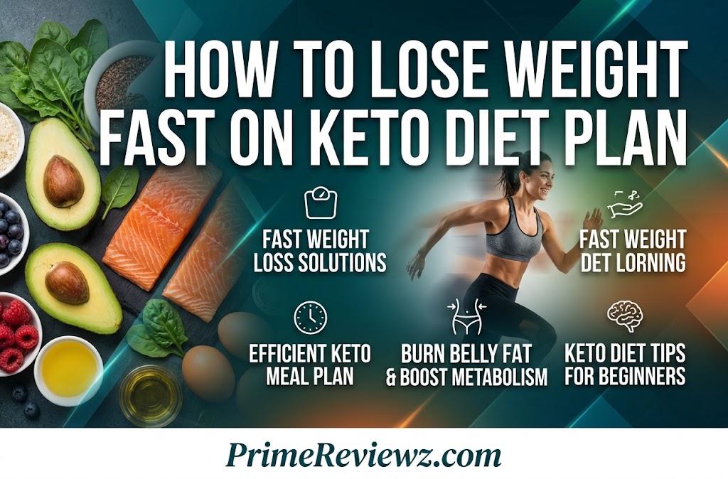 How to Lose Weight fast on keto diet plan