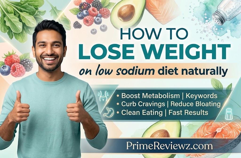 How to Lose Weight on Low Sodium Diet Naturally