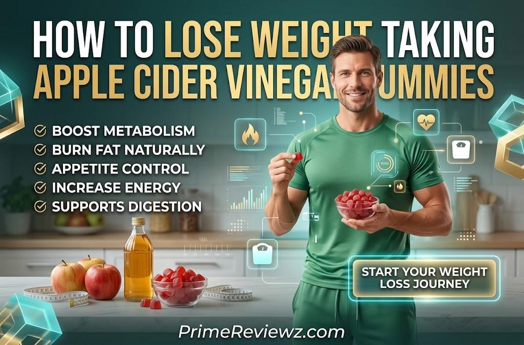 How to Lose Weight taking apple cider vinegar gummies