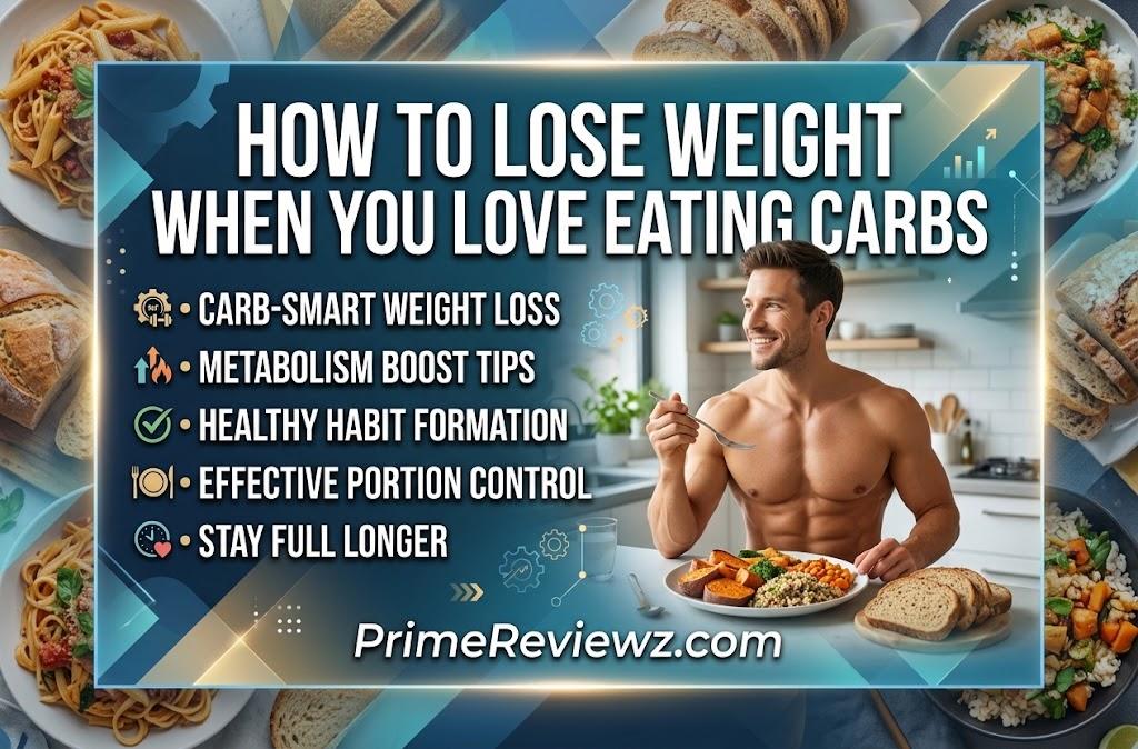 How to Lose Weight when you love eating carbs