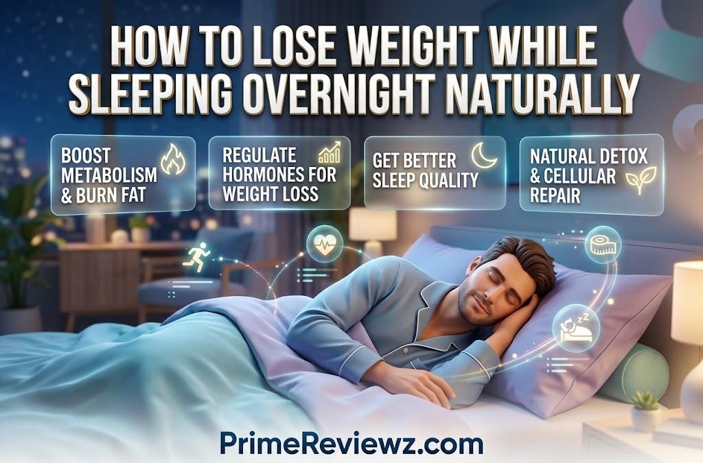 How to Lose Weight while sleeping overnight naturally