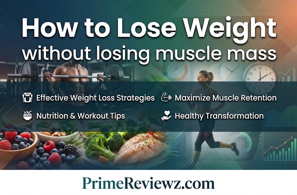How to Lose Weight without losing muscle mass