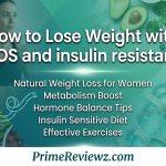 How to Lose Weight with PCOS and insulin resistance!